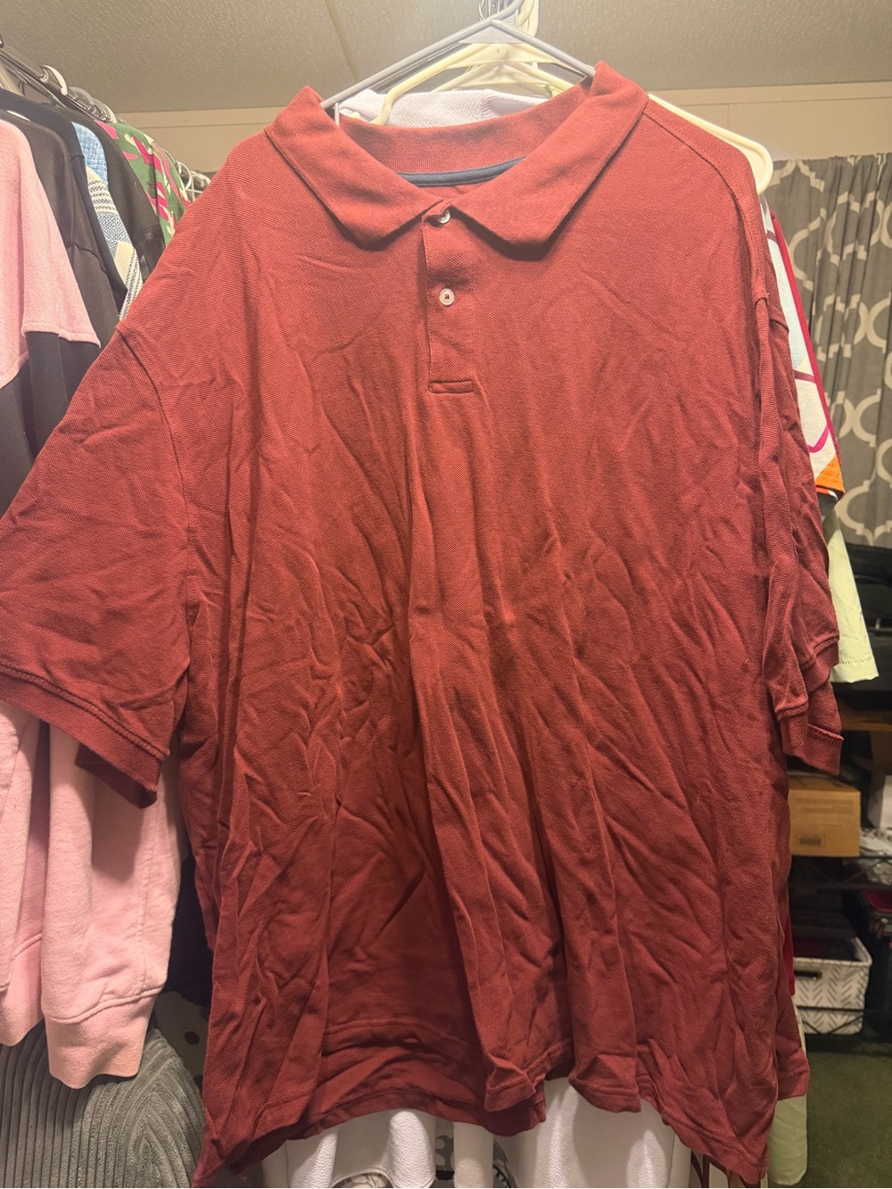 Amazon Essentials Men's Polo in Rust